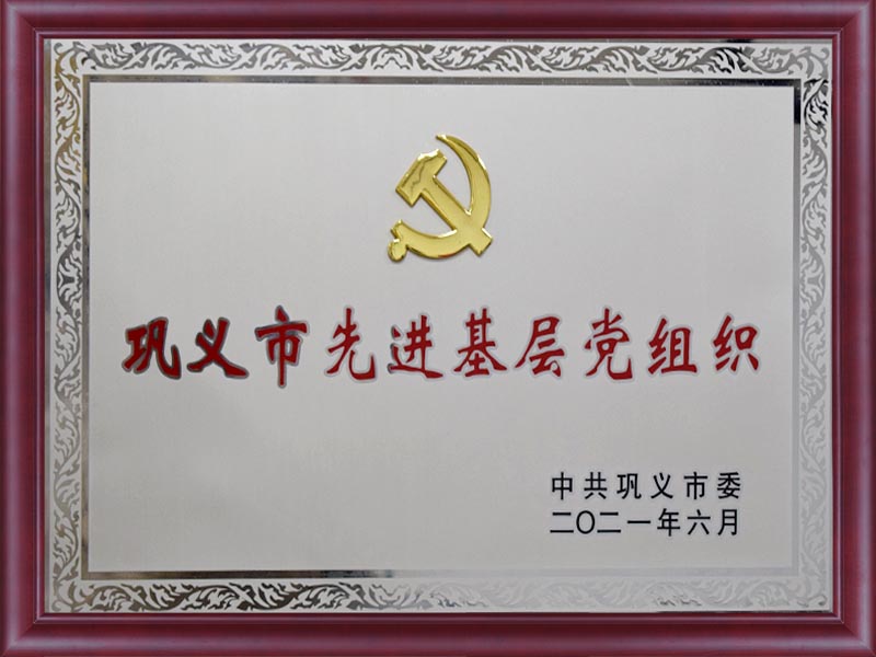 巩义市先进基层党组织